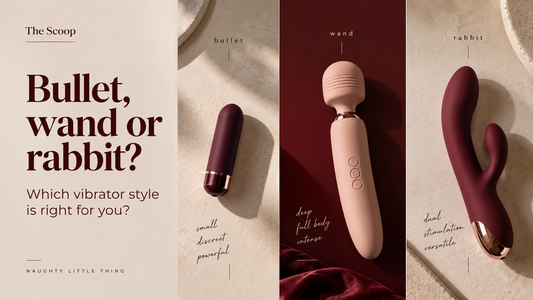 Bullet, wand or rabbit? Which vibrator style is right for you | Naughty Little Thing