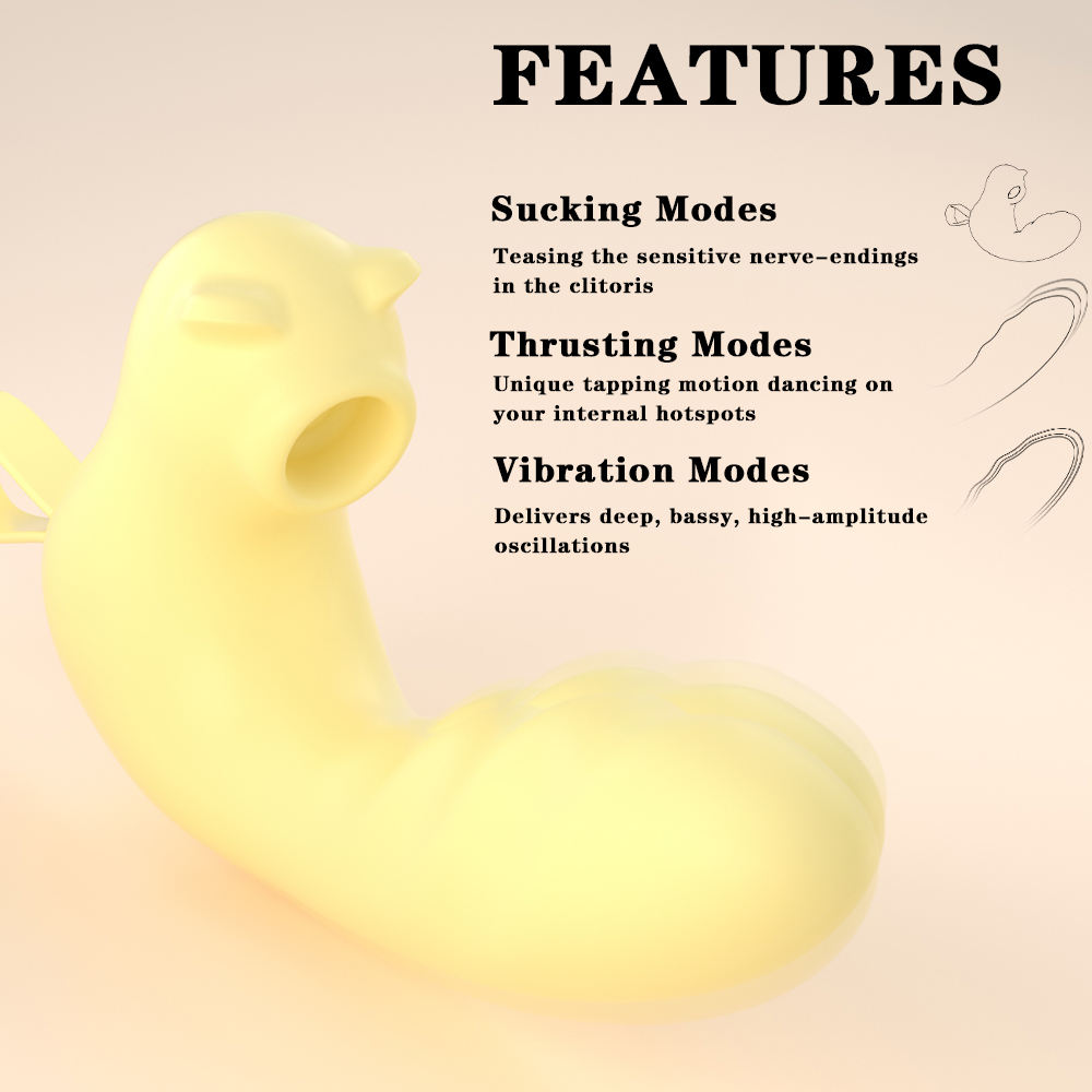 The Triple Treat suction, thrusting and vibration modes